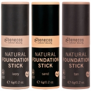 Benecos Foundation Stick Foundationstick met hoge dekking en natuurlijke finish