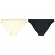Fair Squared Damesondergoed - Bikinislip Bikinislip met lage tailleband van biologisch katoen en natuurrubber