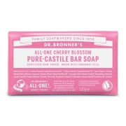 Dr. Bronner's Wonderzeep - Kersenbloesem Multifunctionele zeep dat kan dienen als shampoobar, lichaamszeep, wasmiddel, scheerschuim, ...