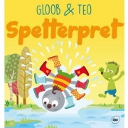 Uitgeverij Djapo Gloob en Teo - Spetterpret  Voorleesboek voor kleuters vanaf 3 jaar over leren delen