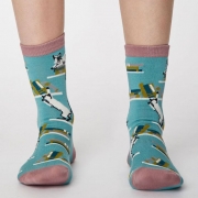 Thought Chaussettes Bambou - Gatto Field Green 