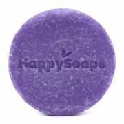 Happy Soaps Shampoing Solide - Purple Rain Shampoing solide pour cheveux normaux et contre les pellicules et le cuir chevelu démangeant