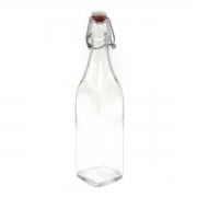 Ah Table Glazen Fles - 0,5L Glazen fles met mechanische dop