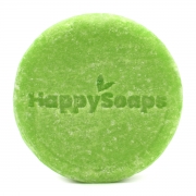 Happy Soaps Shampoing Solide - Tea-Riffic Shampoing solide pour cheveux abîmés, ternes et secs et pour les personnes qui souffrent de pellicules