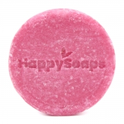Happy Soaps Shampoing Solide - La Vie en Rose Un shampoing solide conçu pour tous les types de cheveux