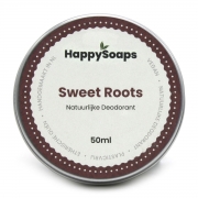 Happy Soaps Deodorant - Sweet Roots Natuurlijke deocrème in een metalen blikje