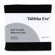 Tabitha Eve Nagellak Remover Doekjes (5) Set van 5 wasbare bamboedoekjes om nagellak mee te verwijderen