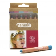 Namaki Make-Up Potloden - Magie Set van 6 houten make-up potloden met biologische ingrediënten