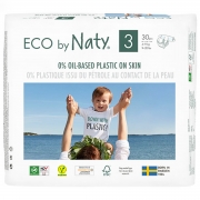 Naty Ecologische Luiers 3 Midi - 30 stuks Ecologische wegwerpluiers - 4 tot 9 kg