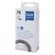 Fair Squared XXLarge (8 préservatifs) Préservatifs à partir de caoutchouc naturel biodégradable
