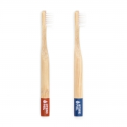 Hydrophil Bamboe Tandenborstel - Kids Bamboe tandenborstel voor kinderen met soft bio-nylon haartjes