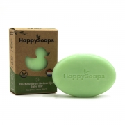 Happy Soaps Shampoing et Savon Solide pour les Bébés - Aloe You Vera Much Barre de shampoing et de douche douce pour les bébés