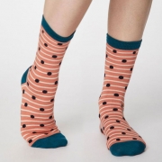 Thought Bamboe Sokken - Hope Apricot Comfortabele sokken van bamboe en bio-katoen