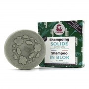 Lamazuna Shampoo Bar - Vet haar - Groene klei & Spirulina Vegan solide shampoo voor vet haar