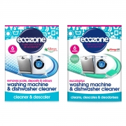 Ecozone Reinigingstabletten voor de Was- en Vaatwasmachine (6) 6 reinigingstabletten voor huishoudmachines