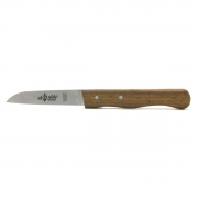 Ah Table Couteau à pommes de terre en acier au carbone Couteau en acier au carbone doté d'un manche en bois