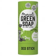 Marcel's Green Soap Deostick - Tonka en Muguet Deodorantcrème met zuiveringszout in kartonnen verpakking