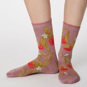 Thought Bamboe Sokken - Frutta Rose Pink Comfortabele sokken van bamboe en bio-katoen