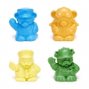 Green Toys Figuurtjes (4) Set van 4 personnages van gerecycleerd plastc