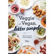 Uitgeverij Manteau Veggie of Vegan, Lekker Simpel Bij alle recepten kan je kiezen voor vertrouwd veggie of avontuurlijk vegan