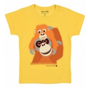 CoQ en PâTe T-Shirt Mibo Orang-Oetan Vrolijke t-shirt van bio-katoen