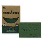 Happy Soaps Zeep Citroen & Basilicum Solide lichaamszeep voor de droge huid