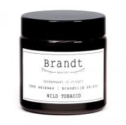 Brandt Geurkaars Sojawas - Wild Tobacco Geurkaars van 100% sojawas