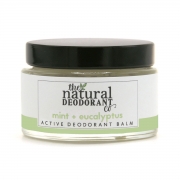 The Natural Deodorant Co. Deocrème Active - Munt & Eucalyptus Natuurlijke deodorantcrème voor momenten van inspanning met munt- en eucalyptusgeur