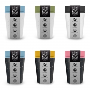 Circular & Co rCup Thermos Koffiebeker - 0,2L Thermosbeker van gerecycleerde koffiebekers