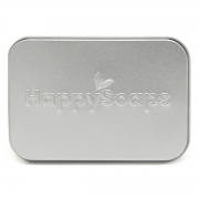 Happy Soaps Opbergdoosje Solide Bar Bewaar- en reisblikje voor de solide bars van Happy Soaps