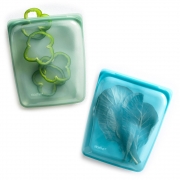 Stasher Stasher Bag - Large Hersluitbaar, lekvrij silicone zakje als alternatief voor de diepvrieszak