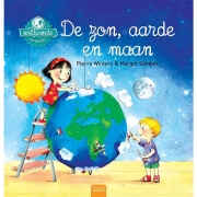 Uitgeverij Clavis Willewete - De Zon, Aarde en Maan (4j+) Informatief prentenboek voor lezers vanaf 4 jaar