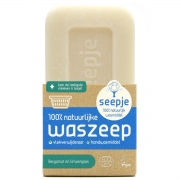 Seepje Solide Waszeep - Bergamot & Limoengras Plantaardig en fairtrade zeep voor de was en om te ontvlekken op basis van wasnoten