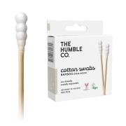 The Humble Co. Coton-Tiges Bambou - Spirale 100 coton-tiges en bambou et coton biologique