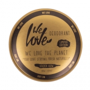 We Love The Planet Deodorant - Golden Glow Deodorantcrème met zuiveringszout