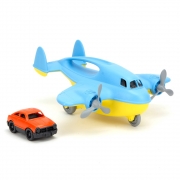 Green Toys Vrachtvliegtuig (3j+) Vliegtuig met auto van gerecycleerd plastic
