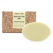 Helemaal Shea Body Butter Bar - Pepermunt en Kaneel Sterk hydraterende body butter in solide vorm