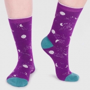 Thought Bamboe Sokken - Mona Deep Purple Comfortabele sokken van bamboe en bio-katoen