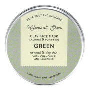 Helemaal Shea Klei voor Gezichtsmasker - Groen Poeder om gezichtsmaskers mee te maken voor de normale tot droge huid
