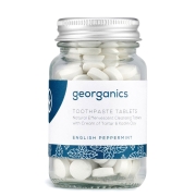 Georganics Tandpastatabletten - Pepermunt (120) 120 tabletten voor het tandenpoetsen met pepermuntsmaak