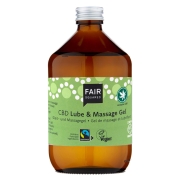 Fair Squared Glijmiddel & Massagegel CBD - Zero Waste Natuurlijk, wateroplosbaar product dat dient als glijmiddel en/of massagegel