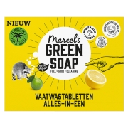 Marcel's Green Soap Vaatwastabs (25) Plantaardige vaatwastabs met bio-afbreekbare folie