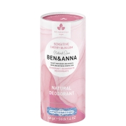 Ben&Anna Déodorant en Stick - Peau Sensible - Japanese Cherry Blossom Déodorant végétal pour peaux sensibles, dans un emballage carton
