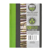 Onyx+Green Notitieboek Suikerriet A7 Notitieboekje van suikerrietpapier