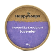 Happy Soaps Deodorant - Lavendel Natuurlijke deocrème in een kartonnen doosje