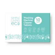Simple Living Eco Reinigingstabletten voor Wasmachine (10) Set van 10 tabletten om de wasmachine te reinigen