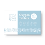 Simple Living Eco Zuurstoftabletten (10) Set van 10 tabletten tegen hardnekkige vlekken en als bleekmiddel