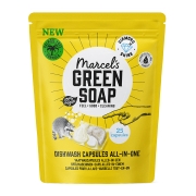 Marcel's Green Soap Vaatwascapsules - All-in-One (25) Plantaardige vaatwastabs met bio-afbreekbare folie