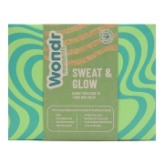 Wondr Giftbox Wondr Moments - Sweat & Glow Zero waste cadeaubox met solide shampoo, lichaamszeep, deodorant en opbergdoosje