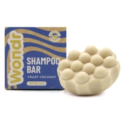 Wondr Shampoo Bar Crazy Coconut Solide shampoo met sterk hydraterende werking voor droog en krullend haar